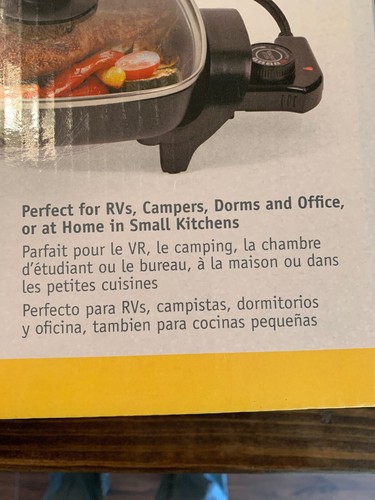 Nesco 8 In Non-Stick Electric Skillet