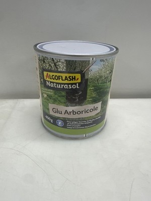 ALGOFLASH naturasol BIOGLU400A Arborealer Leim Topf 400 g mit Pinsel-Applikator