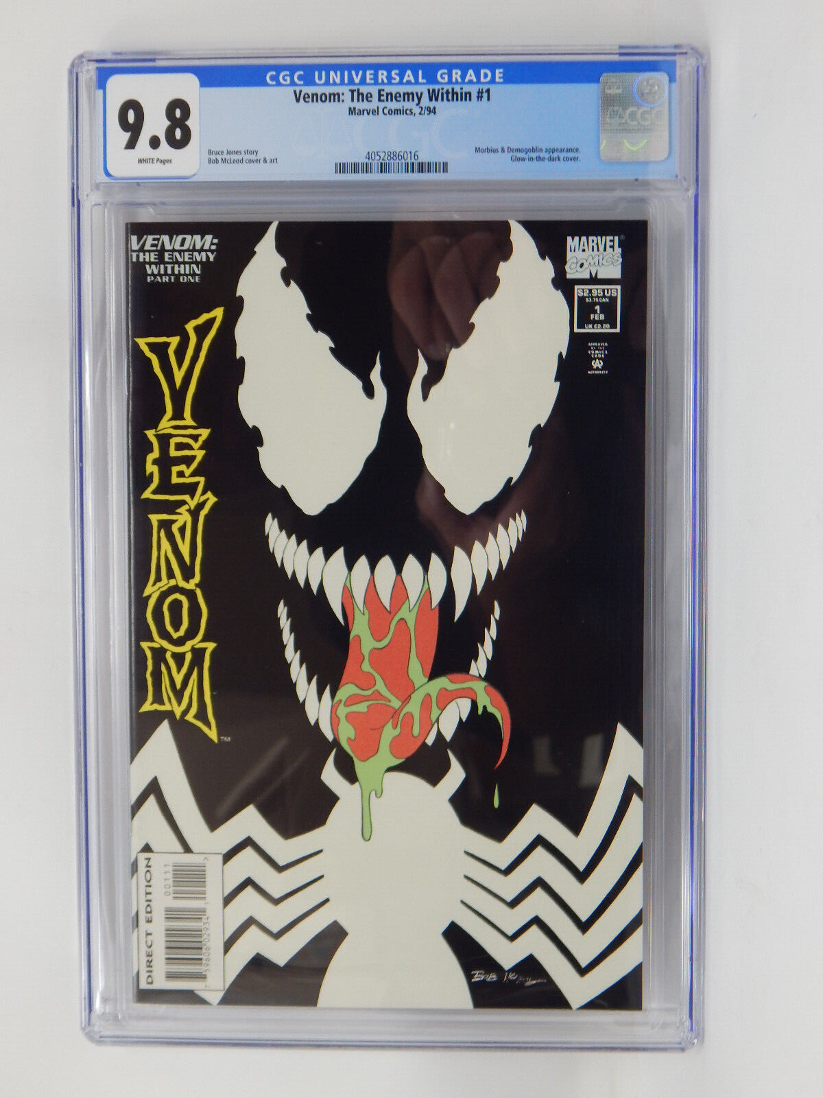 Venom: The Enemy Within 1 2/94 Marvel Comics CGC 9.8 | eBay