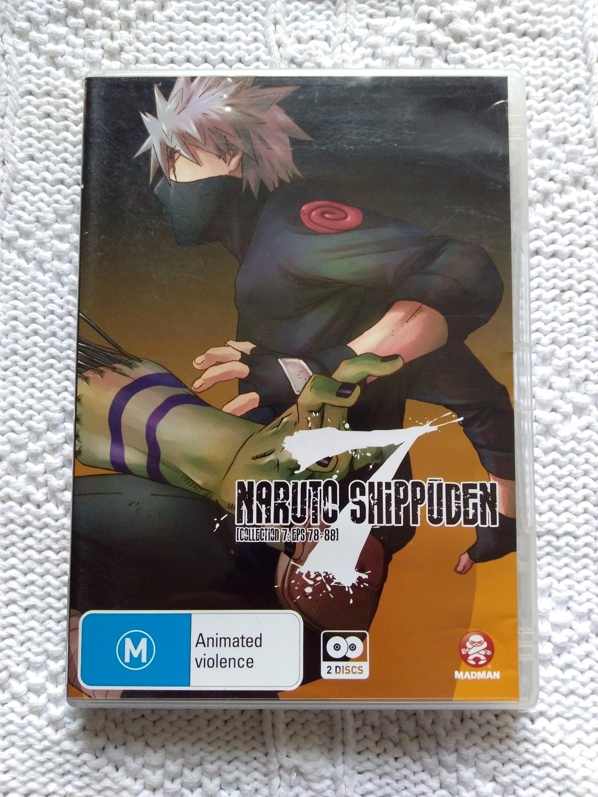 NARUTO SHIPPUDEN – COLLECTION 7, EPISODES: 78-88, DVD, 2