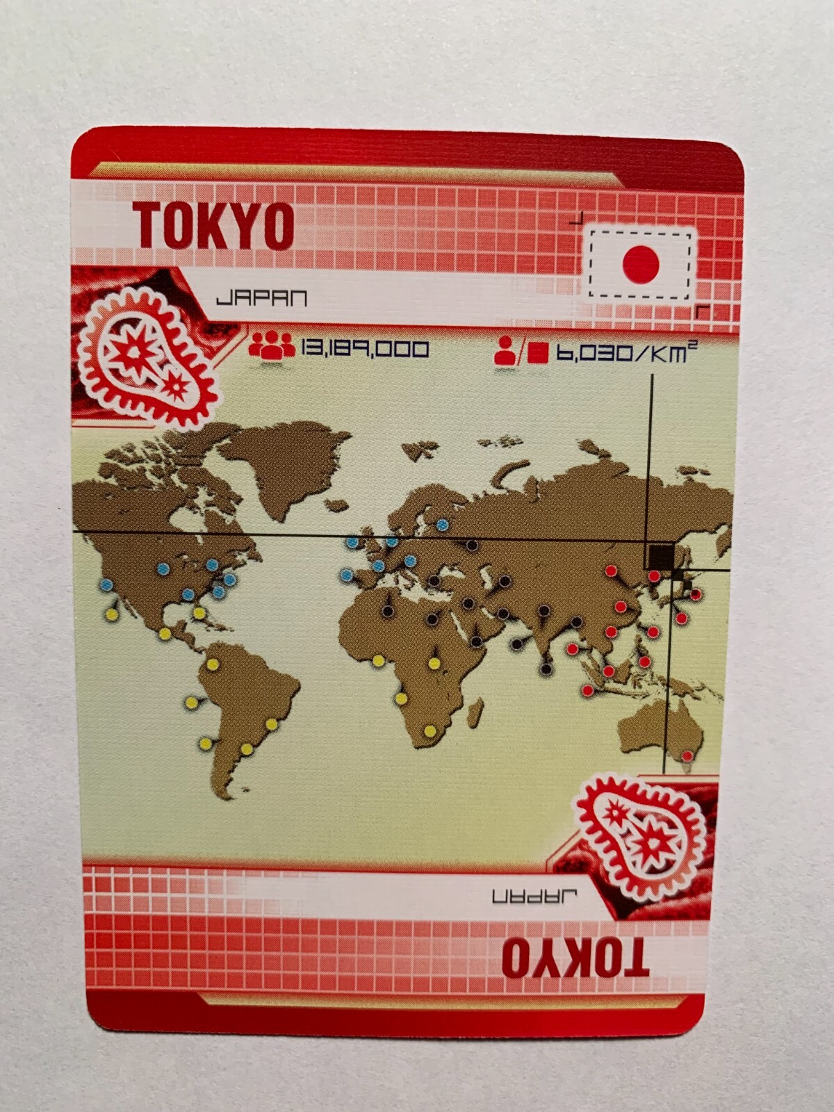 パンデミック　コスモマン+ロスト Pandemic TOKYO City Card Game Replacement Piece Z- MAN GAMES