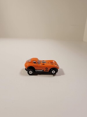 Vintage Aurora T-JET HO Slot car TUFF ONES cheetah, runs, looks great .