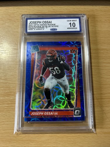 JOSEPH OSSAI 2021 Donruss Optic #279 Blue Scope Rated Rookie