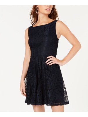 

CITY STUDIO Женское темно-синее вечернее платье без рукавов для подростков, Navy