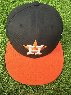 Jose Altuve Houston Astros Game Used Home Alternate Hat 2023 MLB Auth