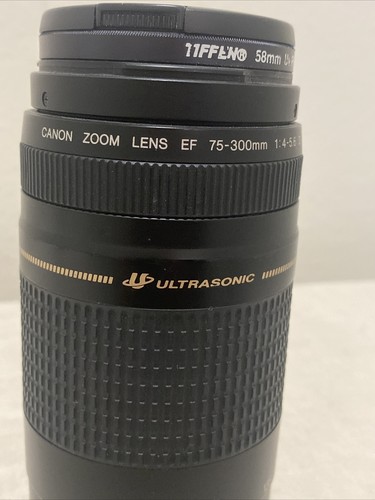 Canon EF 75-300 mm 1:4-5.6 II Ultrasonic Zoom Lens | eBay Canon EF 75-300 mm 1:4-5.6 II Ultrasonic Zoom Lens | eBay
