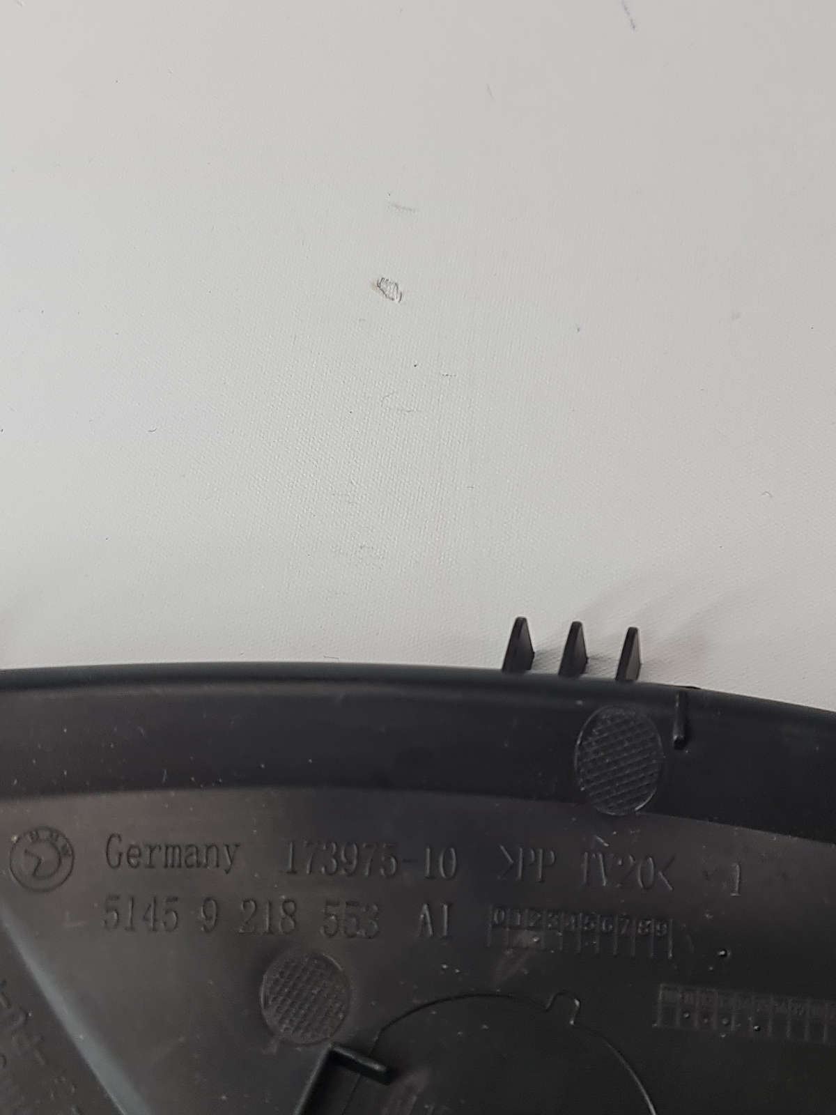 0 Bmw 3 SERIES F30 DASHBOARD CORNER TRIM COVER DRIVER SIDE LEFT OEM 51459218553 51 image 4