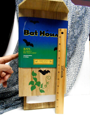 The Birding Company 'BAT HOUSE'  accommodates 8 to 10 bats