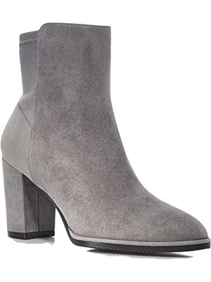 

STUART WEITZMAN Женские серые стеганые ботильоны Harper на блочном каблуке, Серый, S0102