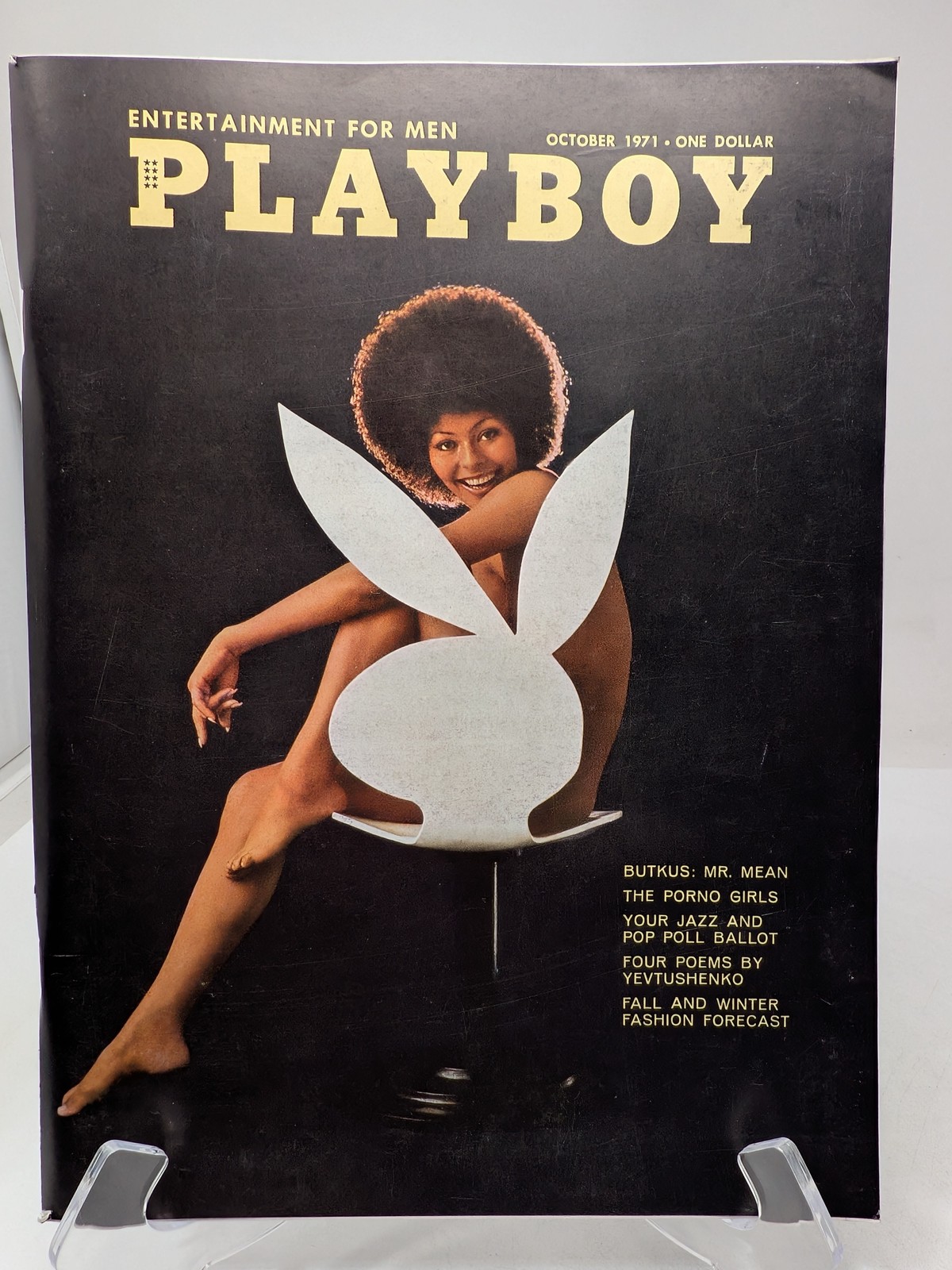 Playboy Magazine October 1971 🔥 CG Darine Stern 🔥 PM Claire Rambeau 🔥