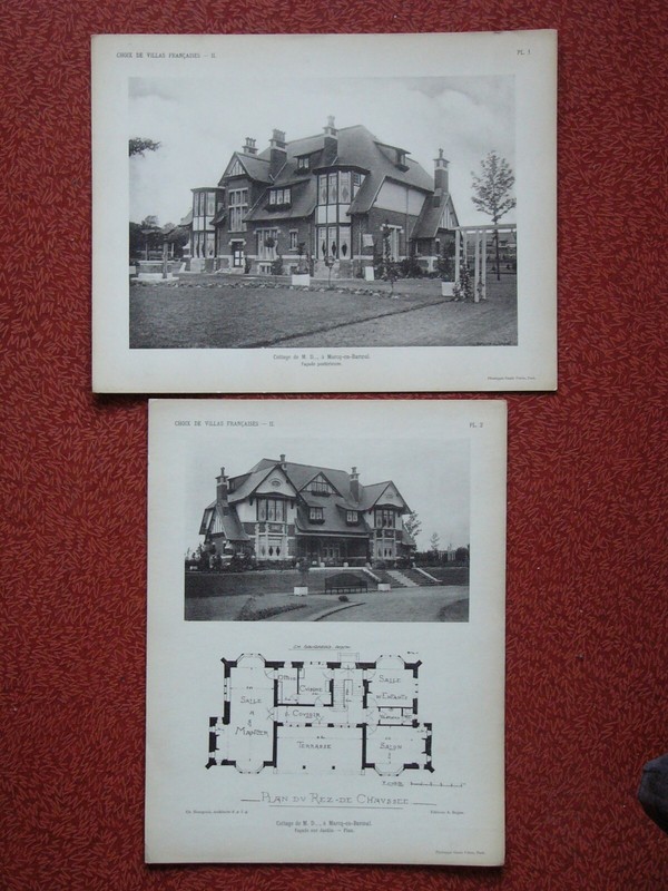 Marcq En Baroeul 59 Nord Cottage De M. D.... Plan Et Photos ( PrÃ¨S De Lille )