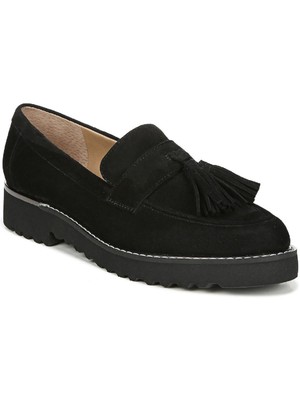 

FRANCO SARTO Женские черные кожаные лоферы без шнуровки на блочном каблуке Carolynn Toe Carolynn, Черный, G6132L2