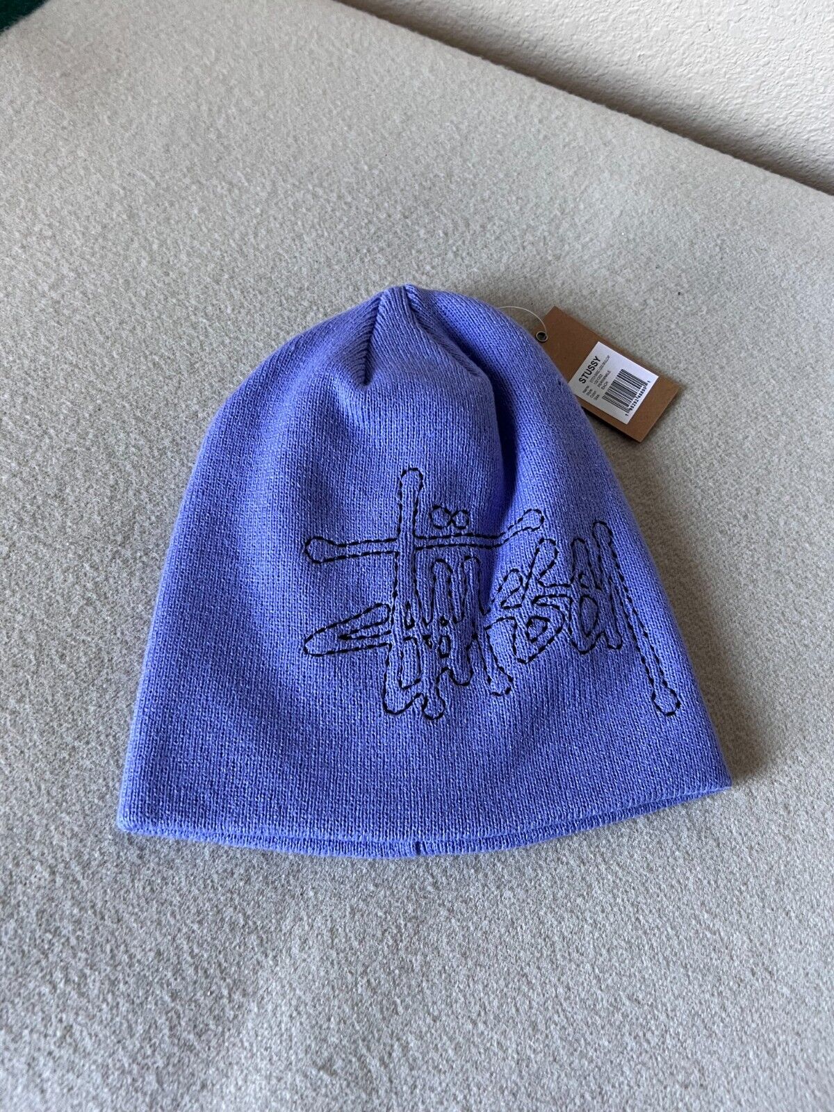 Stussy Basic Logo Skullcap Beanie - Periwinkle - NEW | eBay Stussy Basic Logo Skullcap Beanie - Periwinkle - NEW | eBay