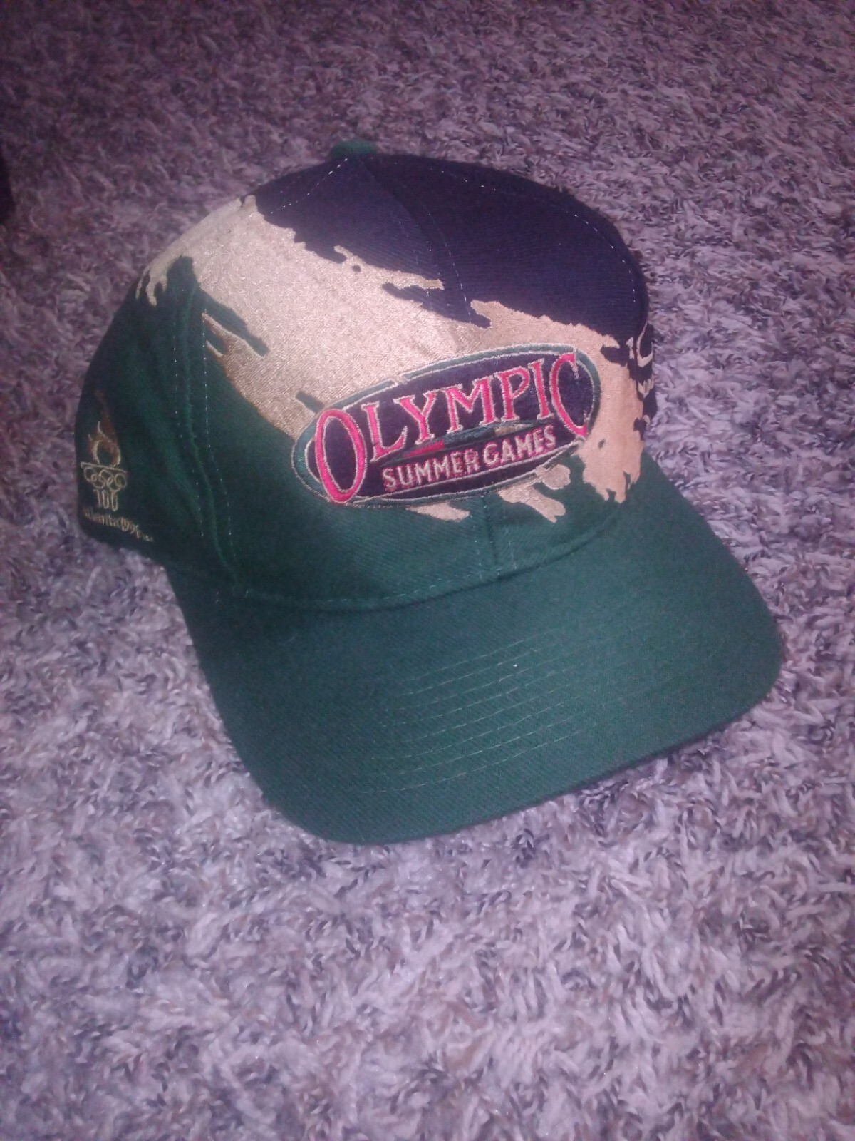 New Atlanta Olympics 1996 90s Splash Snapback Hat Logo
