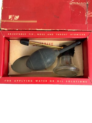 Antique DeVilbiss No 115 Nose And Throat Atomizer Perfume Sprayer
