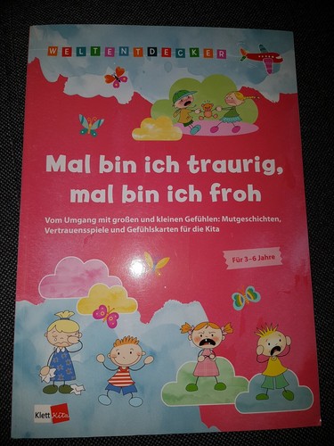 Buch Gefühle Weltentdecker Kinder traurig froh Mut Vertrauen Kita Malbilder neu