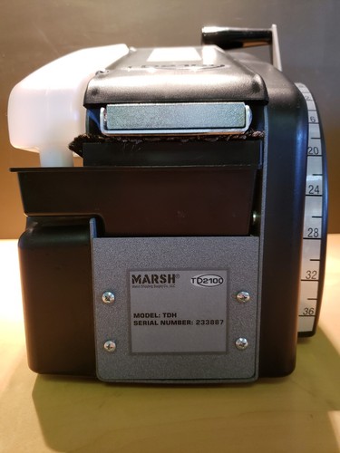 Marsh TD2100 Model TDH110 Paper Gum Tape Dispenser