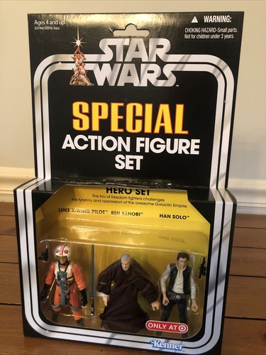 Star Wars Vintage Collection Hero Set 2010 Target Exclusive ANH MINT 3 Pack