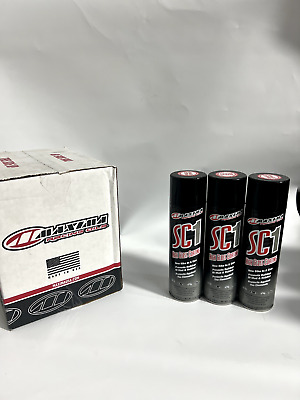 Maxima Racing Oils SC1 High Gloss Silicone Clear Coat 17.2oz. Spray (3 Cans)