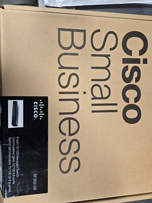 Cisco  (SRW208K9NA) 8-Ports External Switch Managed