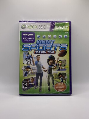 Kinect Sports: Season Two - FACTORY SEALED -  (Microsoft Xbox 360, 2011)