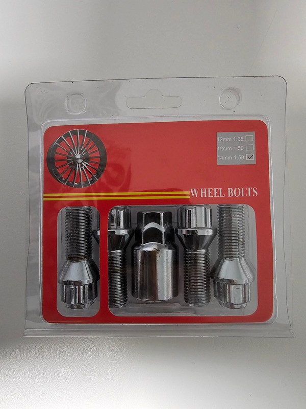 Felgenschloss M14 X 1,5 X 28mm Kegelbund Vw Audi Seat Radschloss FelgenschlÃ¶Sser