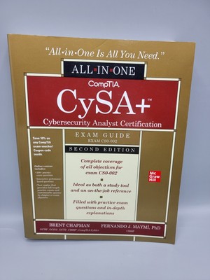CompTIA CySA+ Cybersecurity Analyst Certification All-in-One Exam Guide 2nd Ed