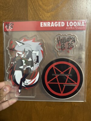 Helluva Boss Enraged Loona Acrylic Standee Figure Limited Edition