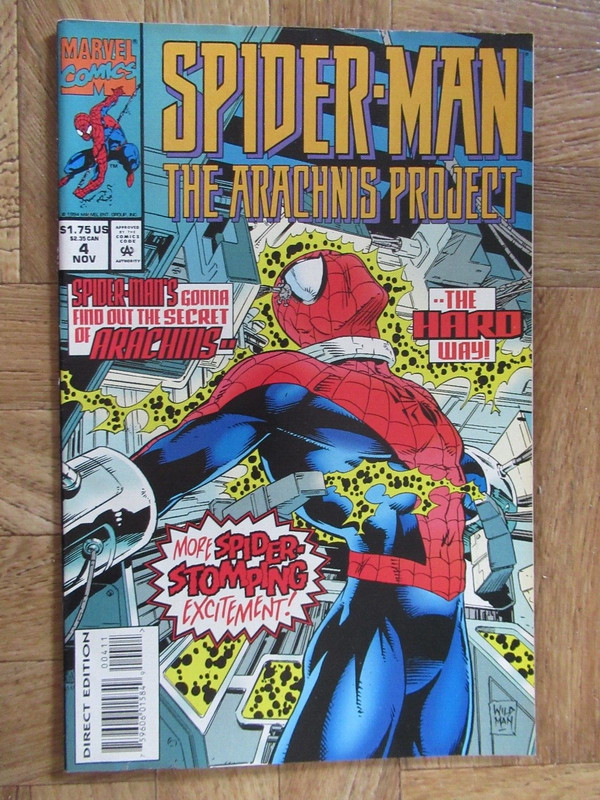 Spider-Man The Arachnis Project #4 Fine (Z69)