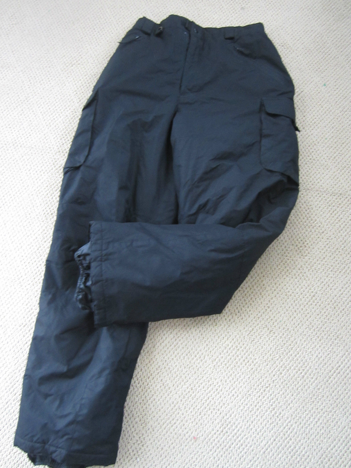 Nylon Black Winter Sports Snow Pants & Bibs