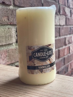 Candle-Lite Vanilla 2.75'' x 5.49 New