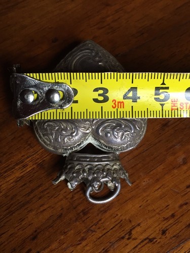 Hand Made Sterling Silver Victorian Snuff Box