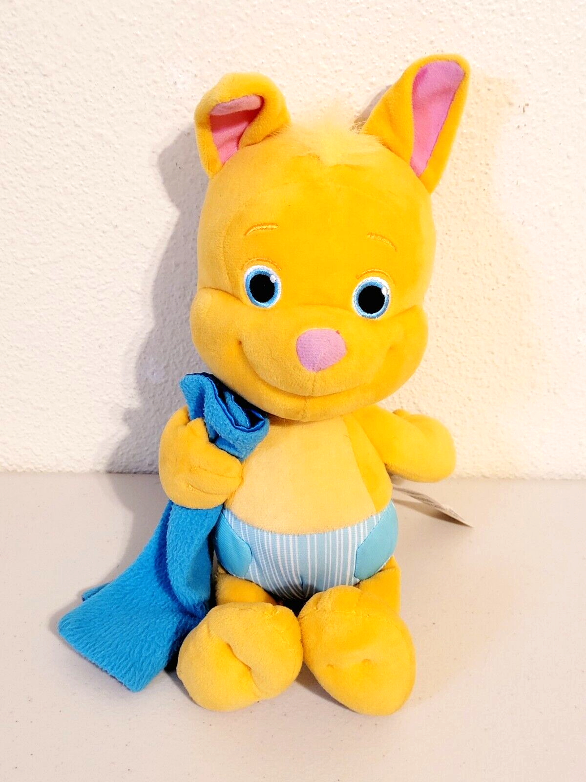 2017 Snap Toys Jim Henson KIP WALLABY with Blanket Stuffed Animal Plush 12