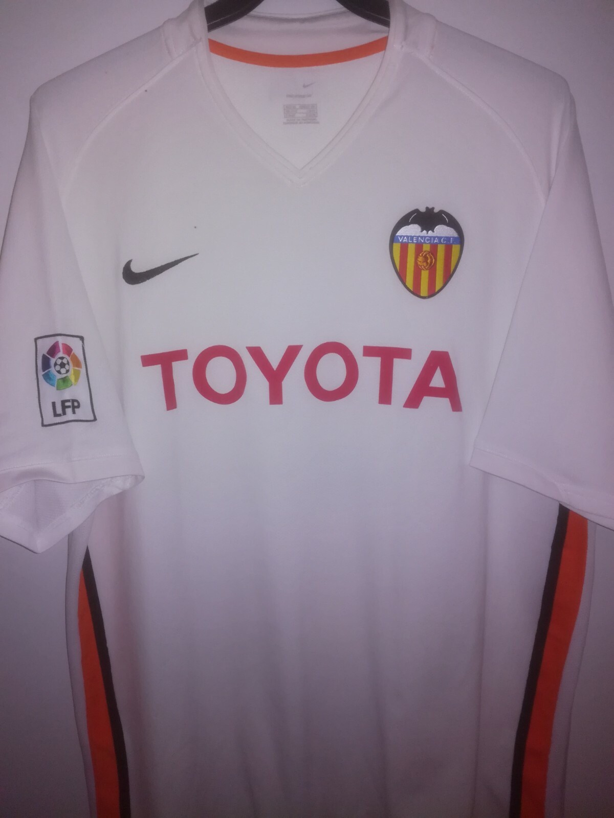 VALENCIA バレンシア　ユニホーム　TOYOTA NIKE 90 NIKE VALENCIA 07/08 training top total90 - メルカリ