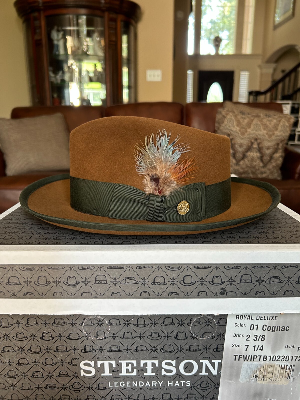 超希少✨STETSON ステットソン WHIPPET 中折れハット 7 1/2 超希少✨STETSON ステットソン WHIPPET 中折れハット 7 1/2