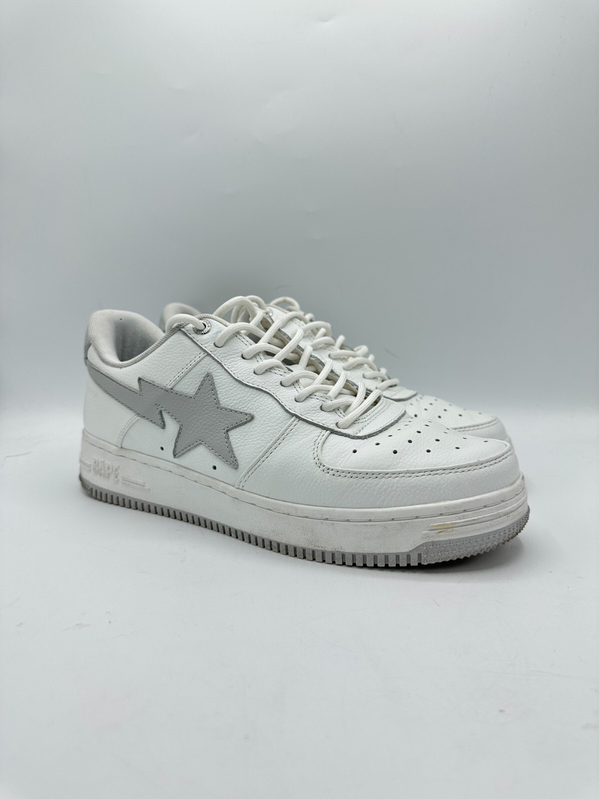 Size 9 - JJJJound x BAPE A Bathing Ape Bapesta White Gray | eBay Size 9 - JJJJound x BAPE A Bathing Ape Bapesta White Gray | eBay