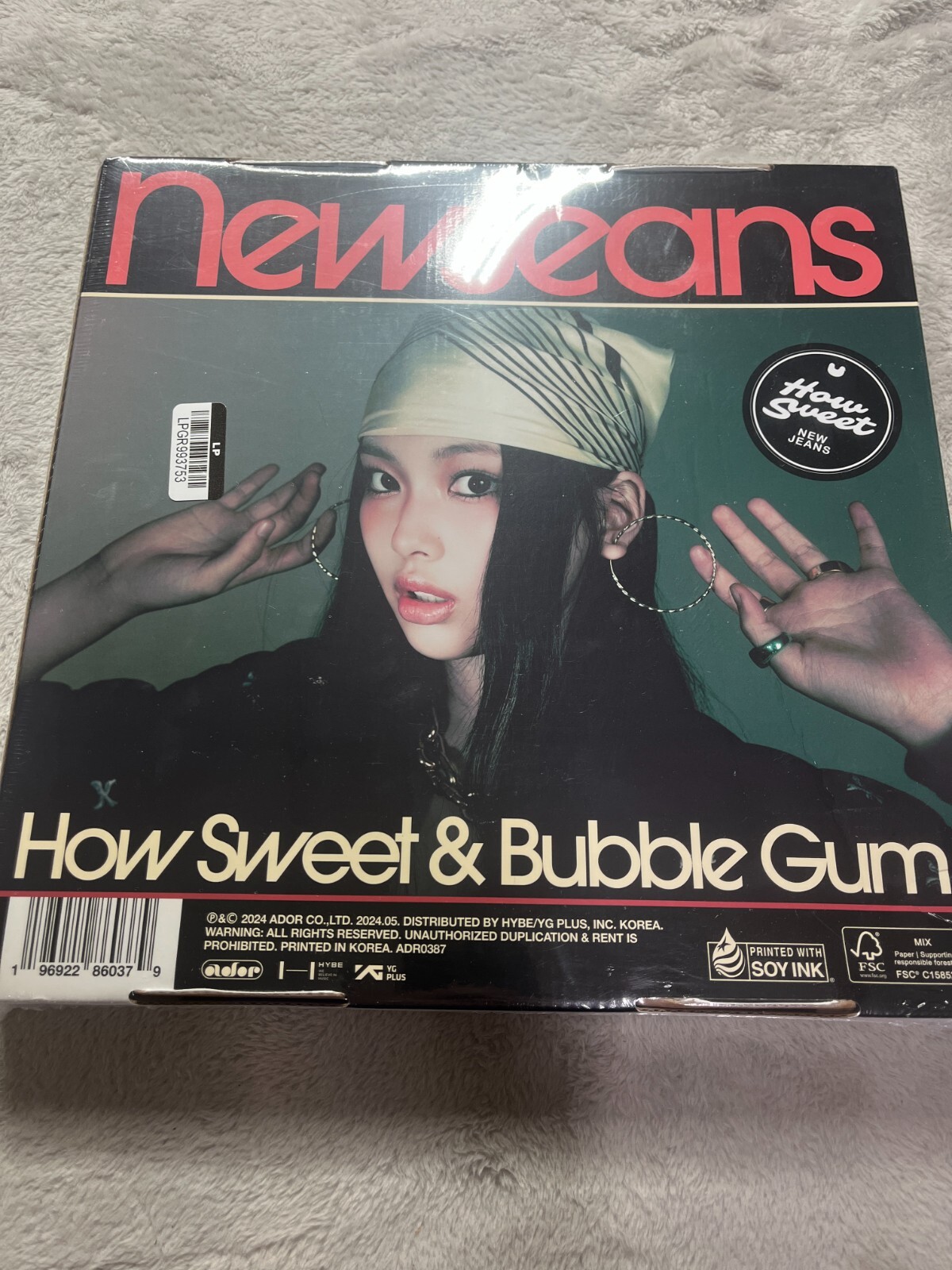 NewJeans: How Sweet + Bubble Gum CD Photobook Album Hyein