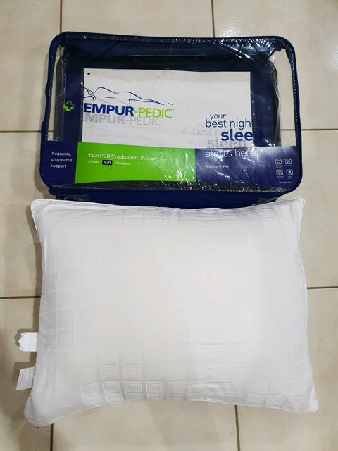 Tempur Pedic Traditional Pillow Soft Manchester Textiles