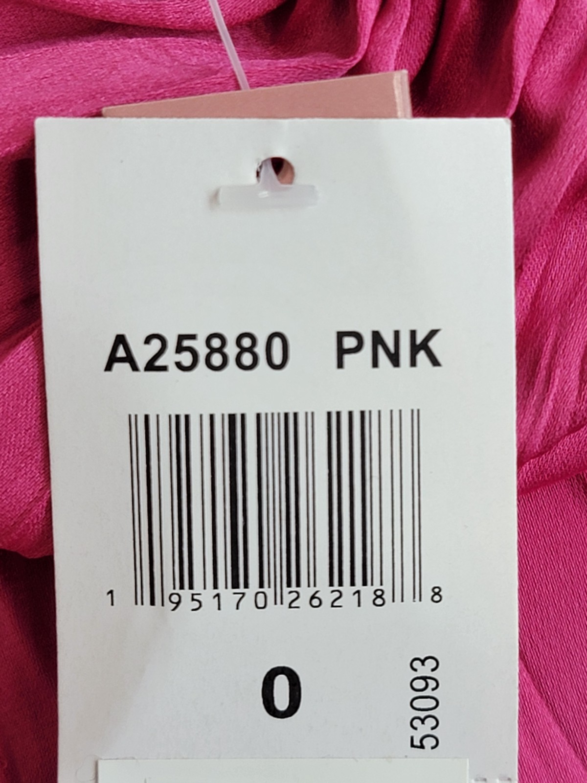 AQUA Formal Pleated Cutout A-Line Dress Women's 0 Pink Back Zipper Closure - Picture 19 of 19