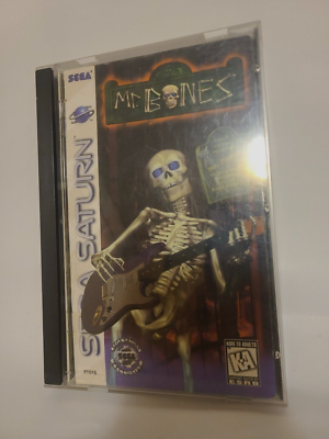 Mr. Bones Sega Saturn 1996 Complete CIB w Both Discs Reg Card