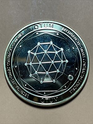 Cryptocurrency QTUM commemorative medal in Golden color - Crypto Currency