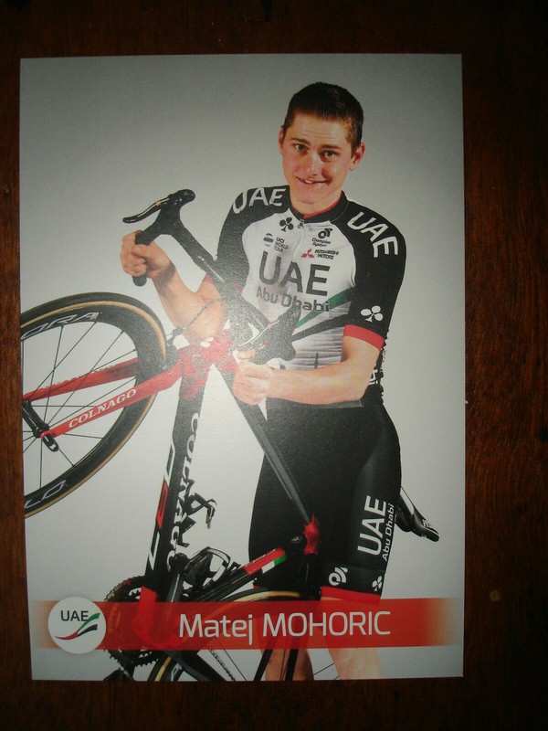 Cyclisme Mohoric Matej  Uae Abu Dhabi  2017
