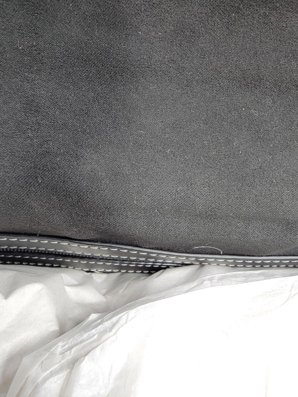 Sam Edelman Dallie Flap Crossbody Bag Women's Black Chain Strap Back Zipper - Picture 8 of 15