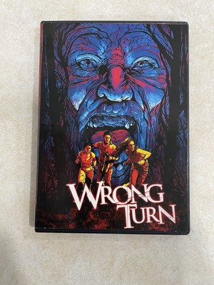 Wrong Turn (DVD, 2003) w Postcard Art