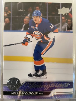 2023-24 Upper Deck Series 1 William Defour Young Guns #206 NY Islanders