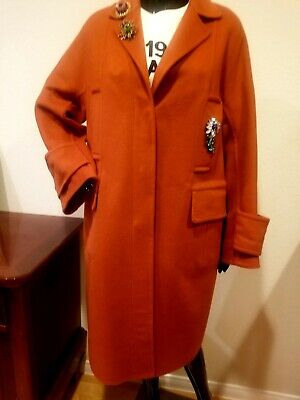 Agnona cashmere coat size 42