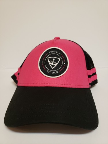 Top Golf Callaway Black Pink Snapback Baseball Cap Hat