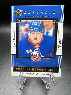 2023-24 Upper Deck Hockey William Defour Honor Roll #HR64 Islanders 4990