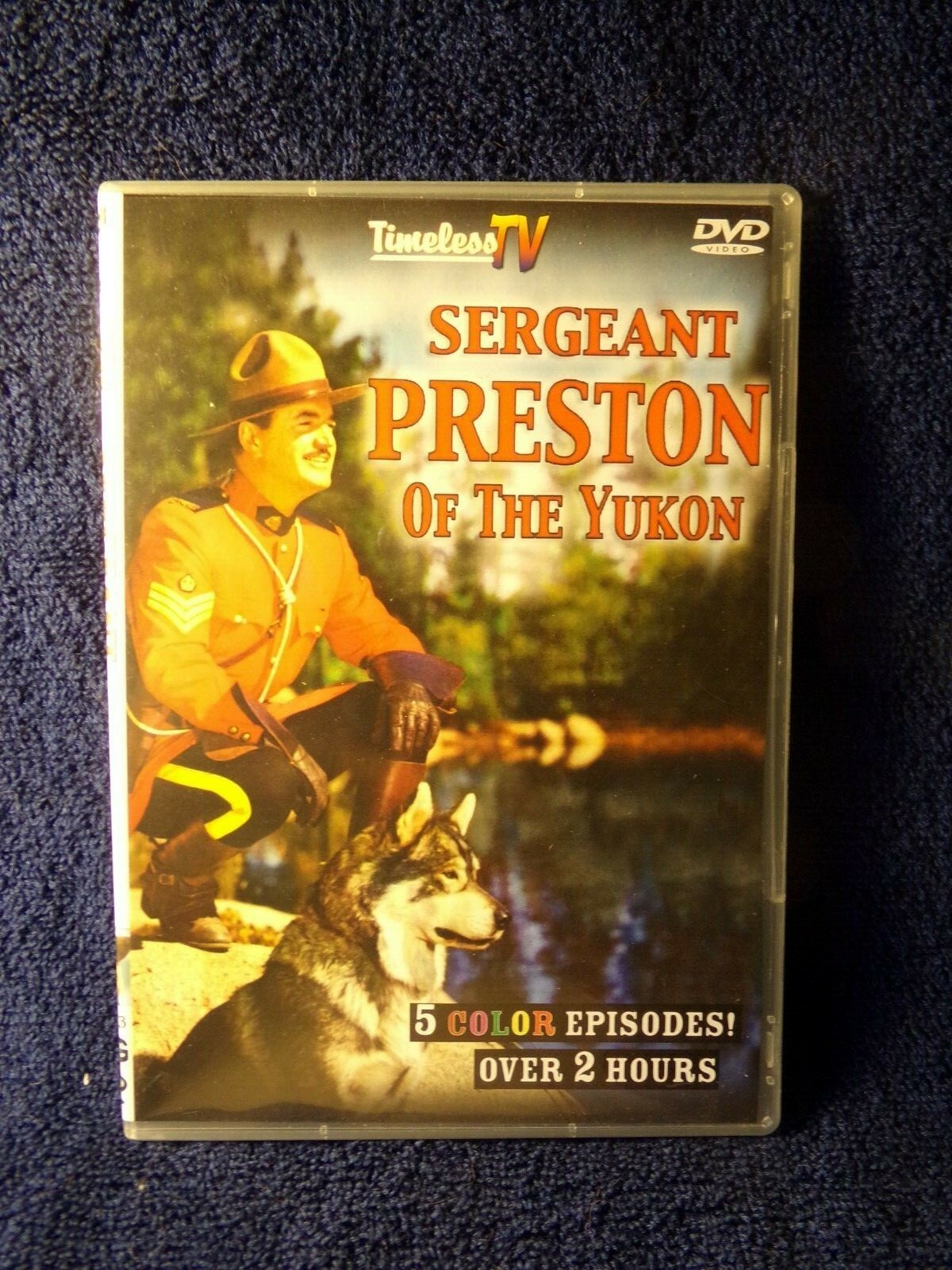 Timeless TV, Sergeant Preston Of The Yukon DVD, 5 Color