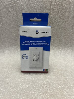 Intermatic Fd60mwc Timer,Spring Wound,60 Min